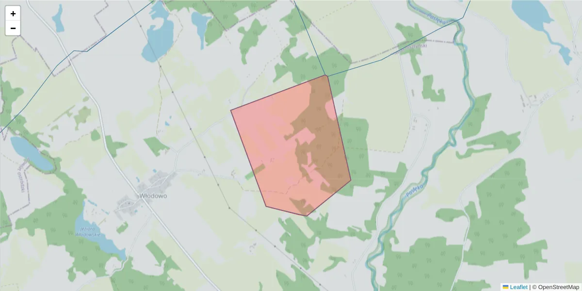 Szczegółowa mapa kodu pocztowego 10-008 z granicami, sąsiednimi kodami pocztowymi i urzędami pocztowymi