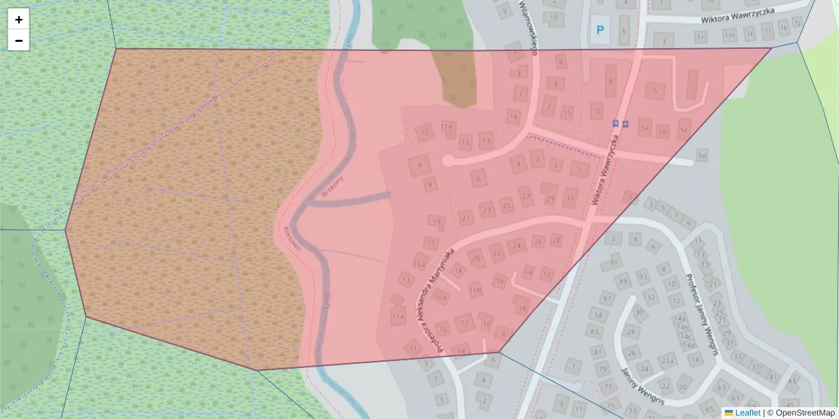 Szczegółowa mapa kodu pocztowego 10-763 z granicami, sąsiednimi kodami pocztowymi i urzędami pocztowymi