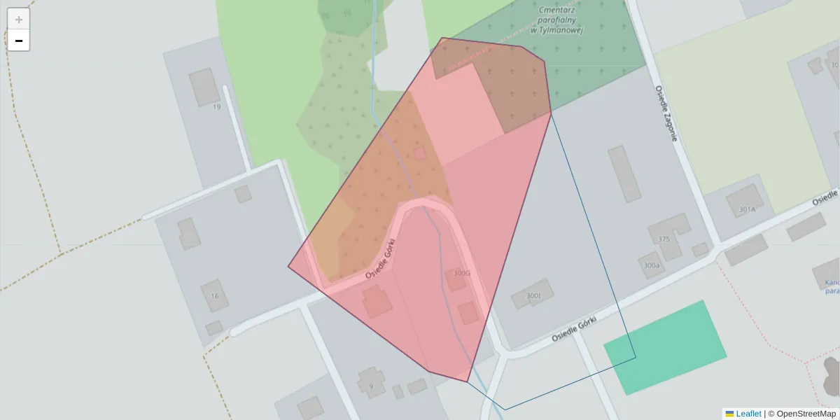 Szczegółowa mapa kodu pocztowego 20-666 z granicami, sąsiednimi kodami pocztowymi i urzędami pocztowymi