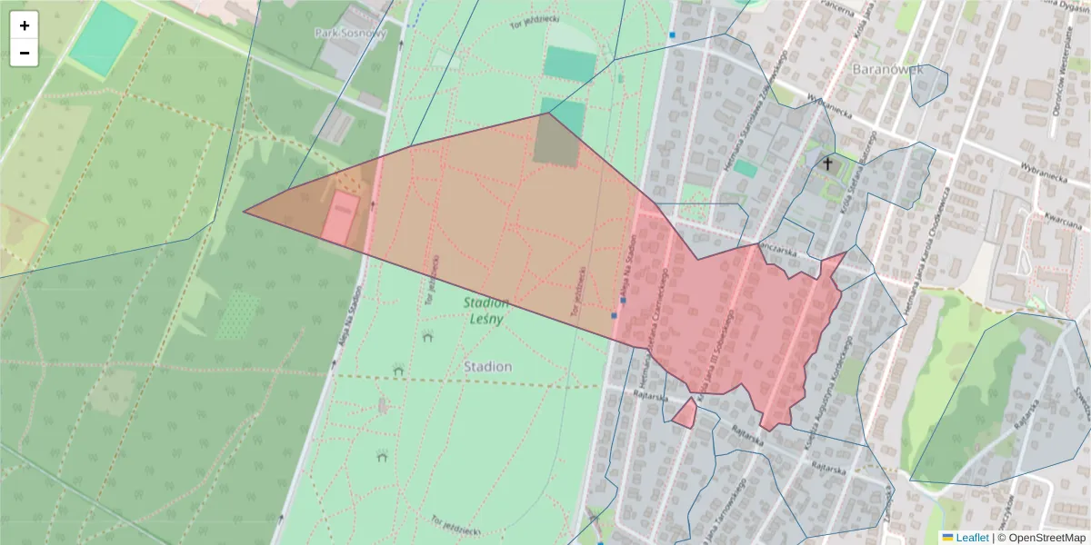 Szczegółowa mapa kodu pocztowego 25-132 z granicami, sąsiednimi kodami pocztowymi i urzędami pocztowymi