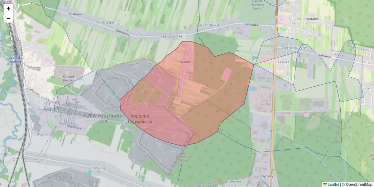 Szczegółowa mapa kodu pocztowego 25-151 z granicami, sąsiednimi kodami pocztowymi i urzędami pocztowymi