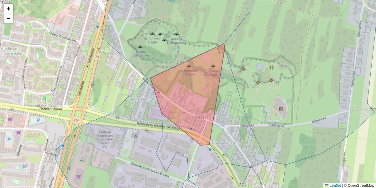 Szczegółowa mapa kodu pocztowego 25-201 z granicami, sąsiednimi kodami pocztowymi i urzędami pocztowymi
