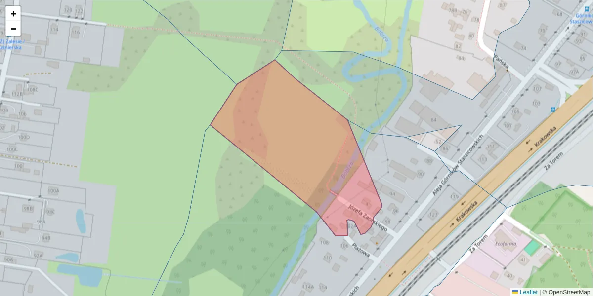 Szczegółowa mapa kodu pocztowego 25-810 z granicami, sąsiednimi kodami pocztowymi i urzędami pocztowymi
