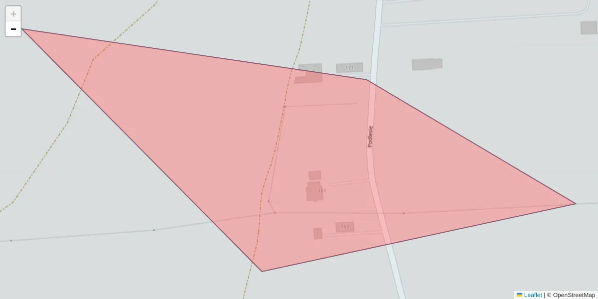 Szczegółowa mapa kodu pocztowego 26-000 z granicami, sąsiednimi kodami pocztowymi i urzędami pocztowymi