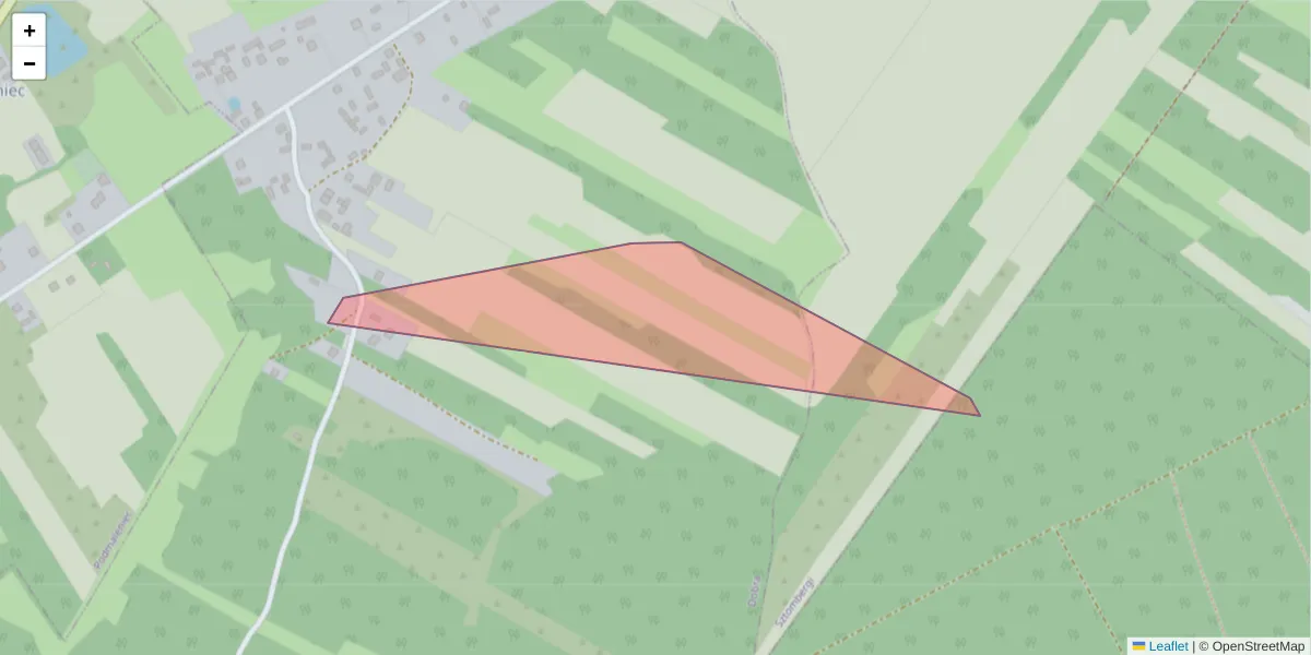 Szczegółowa mapa kodu pocztowego 28-820 z granicami, sąsiednimi kodami pocztowymi i urzędami pocztowymi