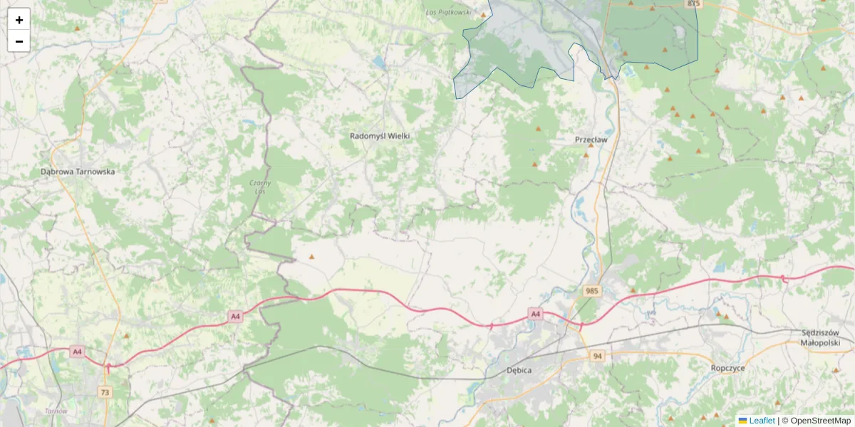 Szczegółowa mapa kodu pocztowego 30-300 z granicami, sąsiednimi kodami pocztowymi i urzędami pocztowymi