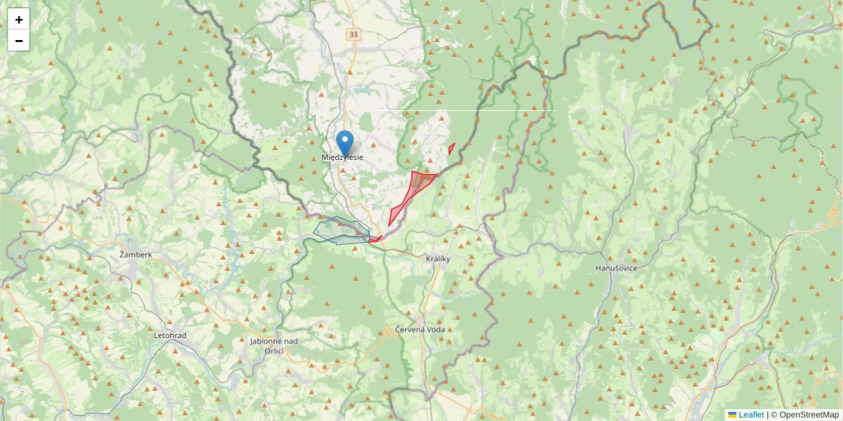 Szczegółowa mapa kodu pocztowego 56169 z granicami, sąsiednimi kodami pocztowymi i urzędami pocztowymi