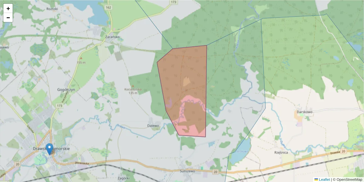 Szczegółowa mapa kodu pocztowego 70-850 z granicami, sąsiednimi kodami pocztowymi i urzędami pocztowymi