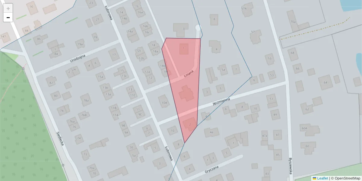Szczegółowa mapa kodu pocztowego 85-235 z granicami, sąsiednimi kodami pocztowymi i urzędami pocztowymi