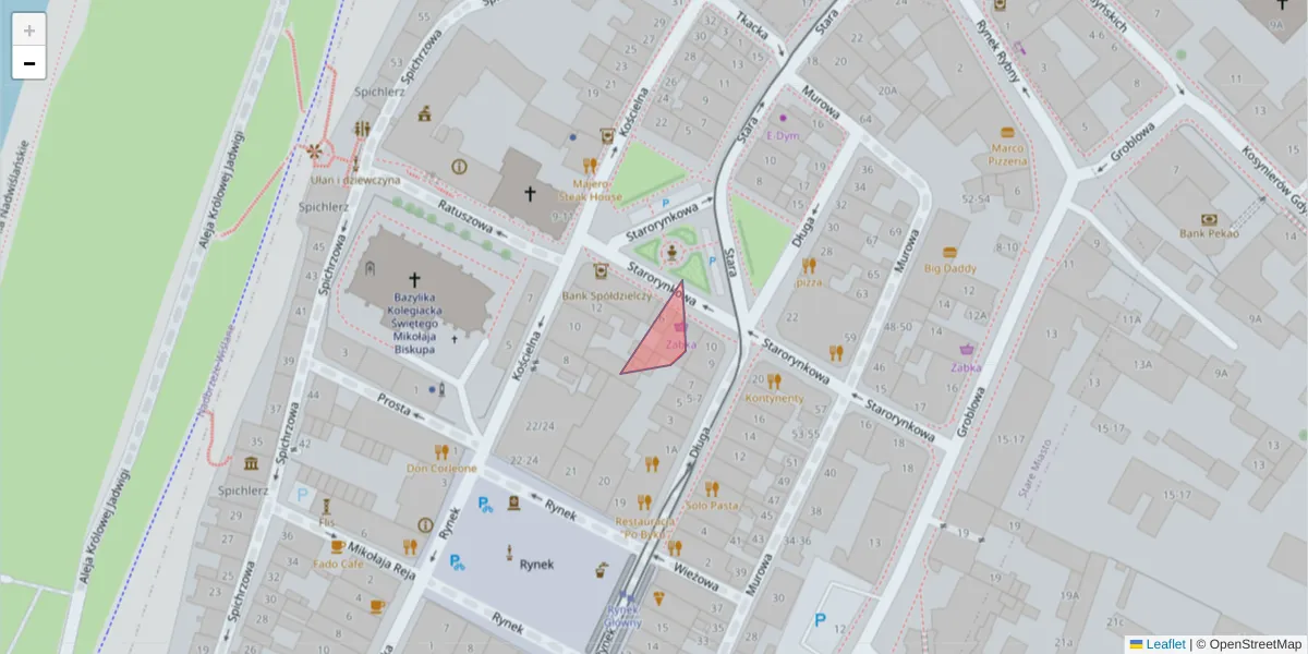 Szczegółowa mapa kodu pocztowego 86-380 z granicami, sąsiednimi kodami pocztowymi i urzędami pocztowymi