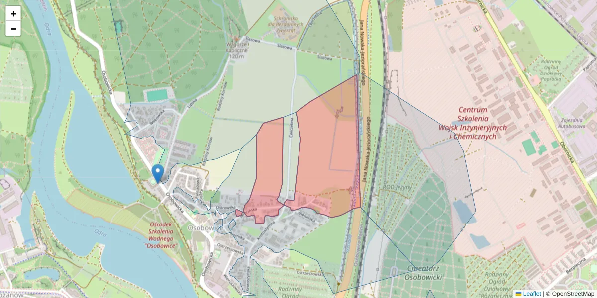 Szczegółowa mapa kodu pocztowego 51-011 z granicami, sąsiednimi kodami pocztowymi i urzędami pocztowymi