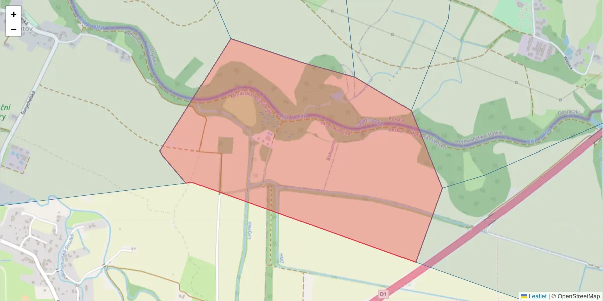Szczegółowa mapa kodu pocztowego 73531 z granicami, sąsiednimi kodami pocztowymi i urzędami pocztowymi