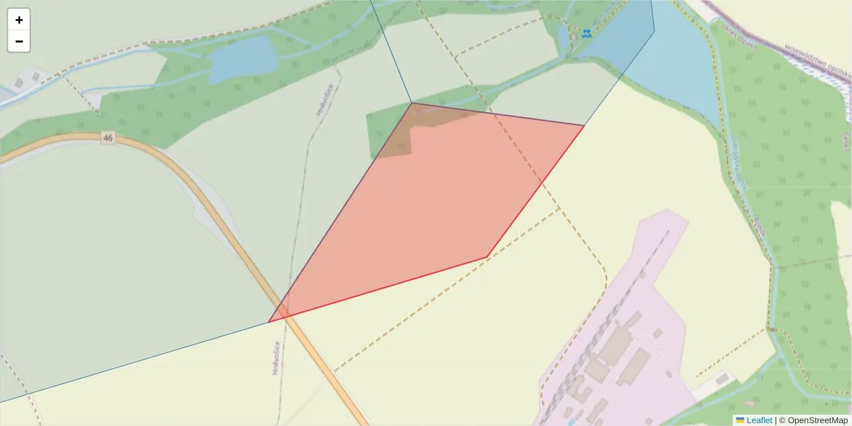 Szczegółowa mapa kodu pocztowego 74727 z granicami, sąsiednimi kodami pocztowymi i urzędami pocztowymi