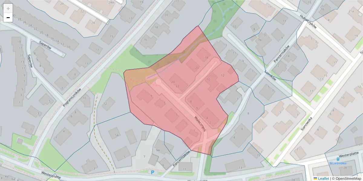 Szczegółowa mapa kodu pocztowego 75-691 z granicami, sąsiednimi kodami pocztowymi i urzędami pocztowymi