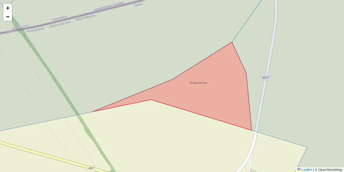 Szczegółowa mapa kodu pocztowego 79058 z granicami, sąsiednimi kodami pocztowymi i urzędami pocztowymi