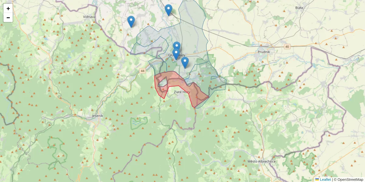 Szczegółowa mapa kodu pocztowego 79376 z granicami, sąsiednimi kodami pocztowymi i urzędami pocztowymi