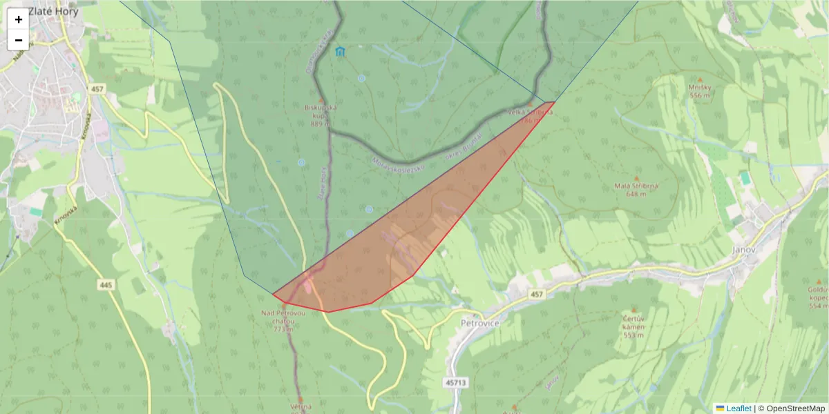 Szczegółowa mapa kodu pocztowego 79384 z granicami, sąsiednimi kodami pocztowymi i urzędami pocztowymi