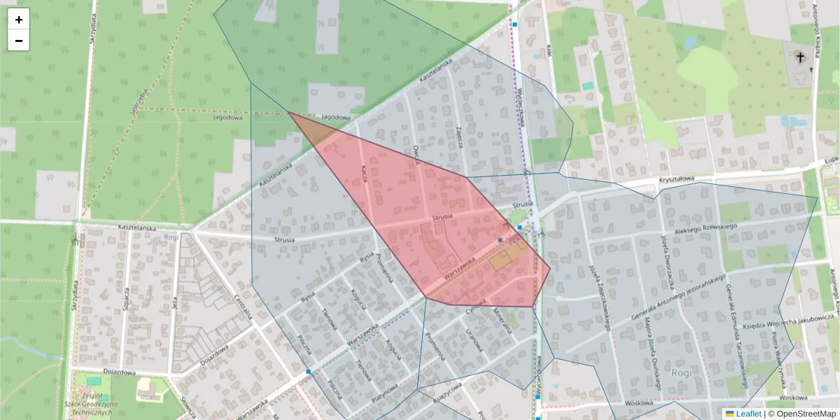 Szczegółowa mapa kodu pocztowego 91-602 z granicami, sąsiednimi kodami pocztowymi i urzędami pocztowymi