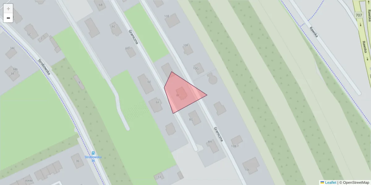 Szczegółowa mapa kodu pocztowego 96-101 z granicami, sąsiednimi kodami pocztowymi i urzędami pocztowymi